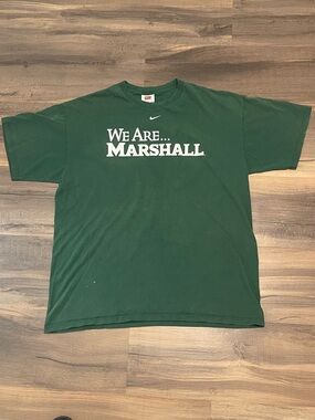 5 for $25! Nike Forest Green 'We Are Marshall' Short Sleeve Tee!